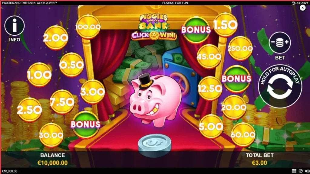 Piggies and the Bank: Click-A-Win স্লট রিভিউ – ভল্ট ভাঙার রোমাঞ্চ – deshiapk
